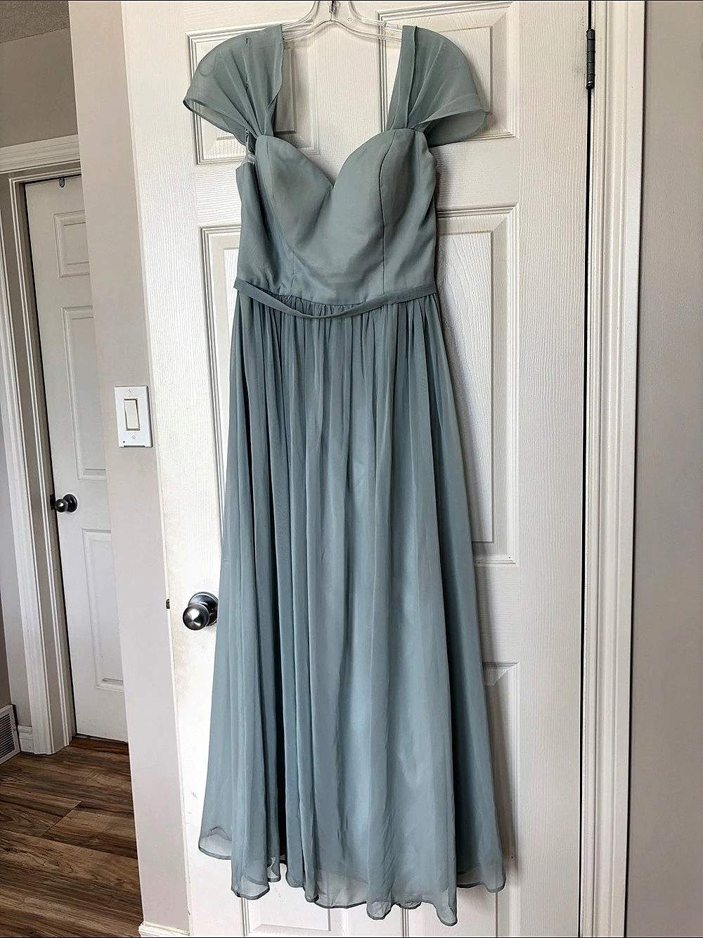 Tania Olsen Maxi Dress in Blue Size 6 Like New